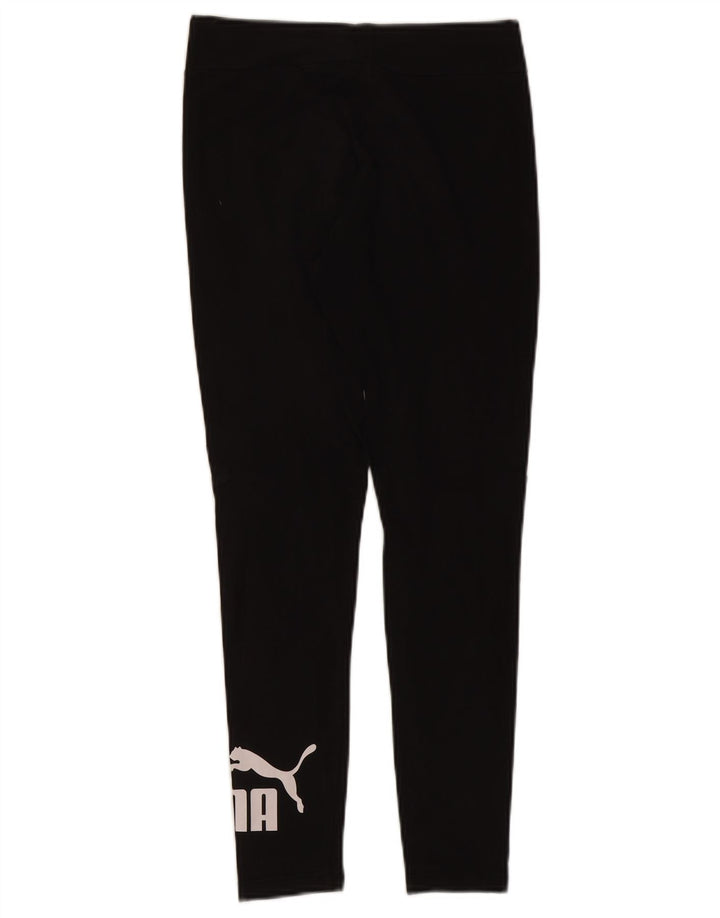 Puma Legging graphique pour femme UK 44 Coton noir moyen