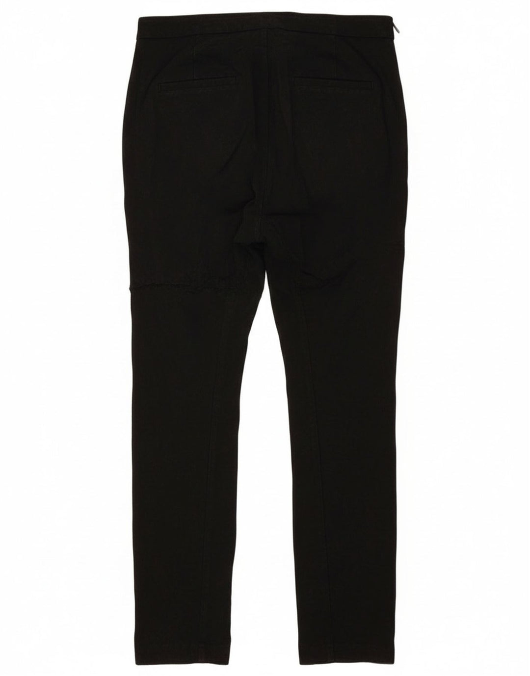 Zara Pantalon Chino Slim Femme Moyen W28 L28 Noir