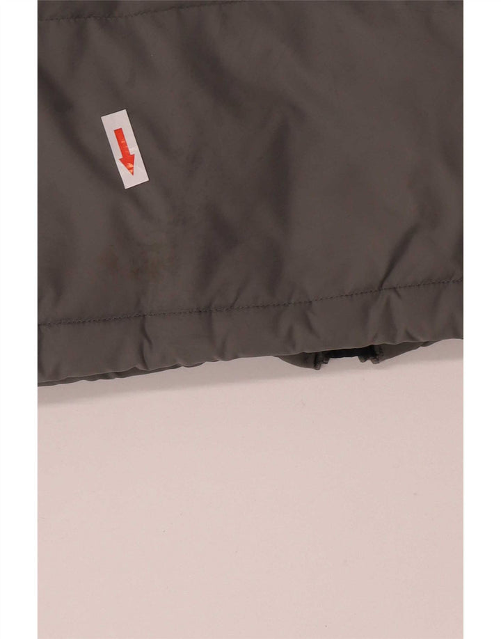 Champion Veste matelassée surdimensionnée pour homme UK 10 Small Gris Colorblock