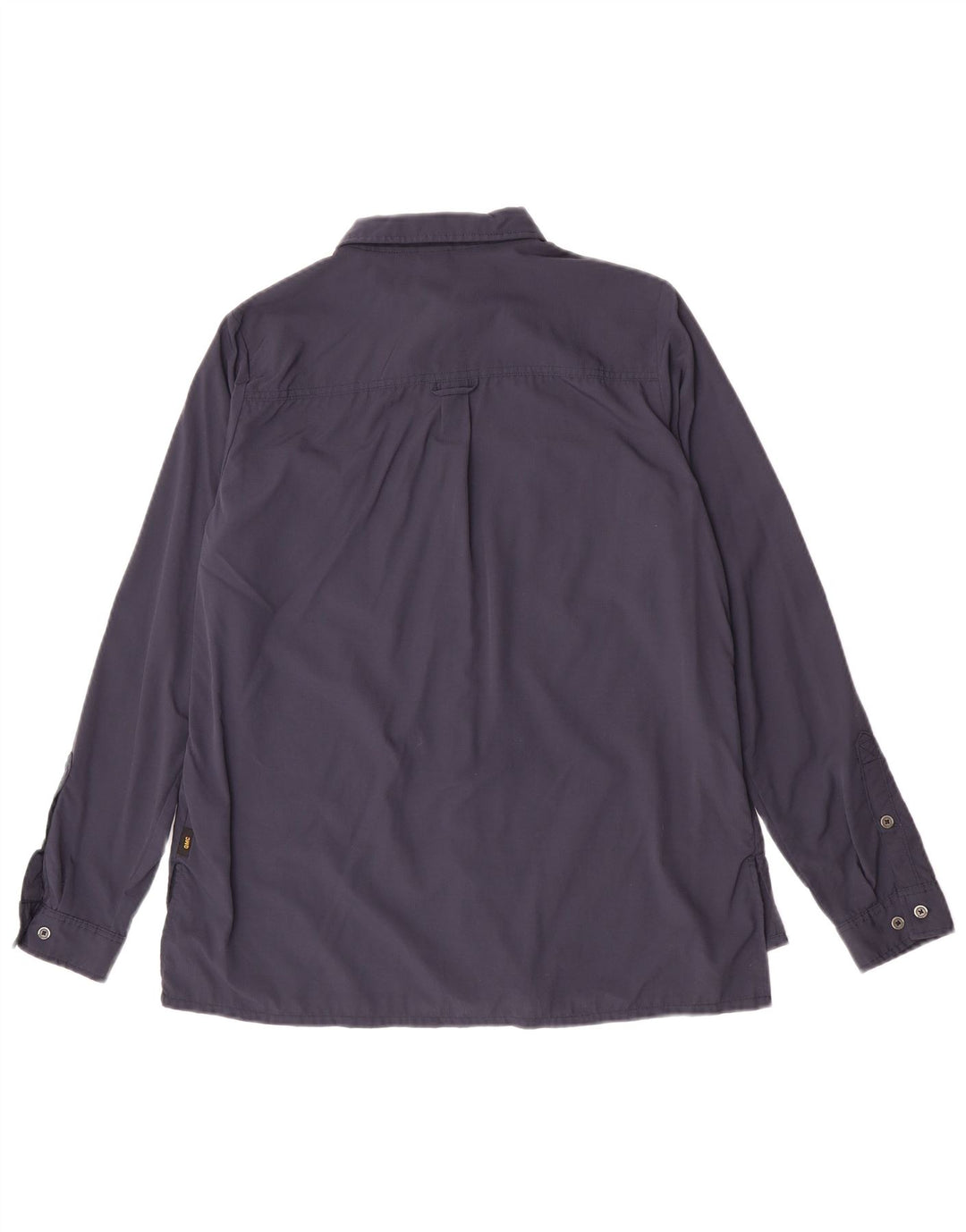 Jack Wolfskin Chemise Femme UK 12 Medium Bleu Marine Polyamide