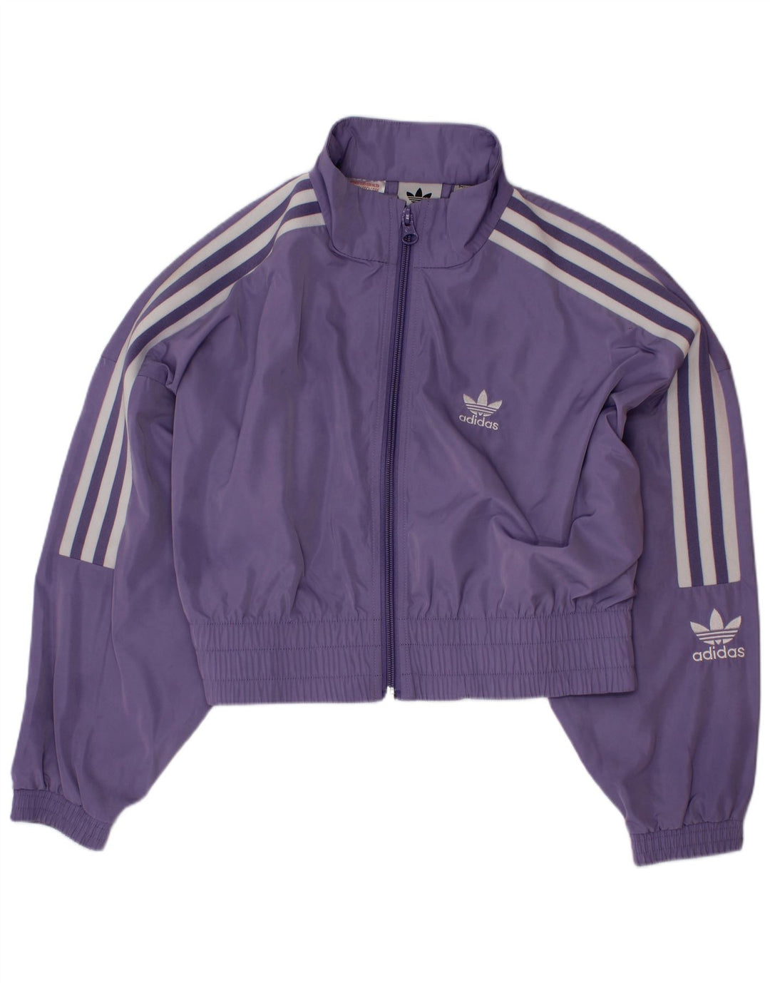 Veste de survêtement Adidas Fille 7-8 ans Violet Polyester