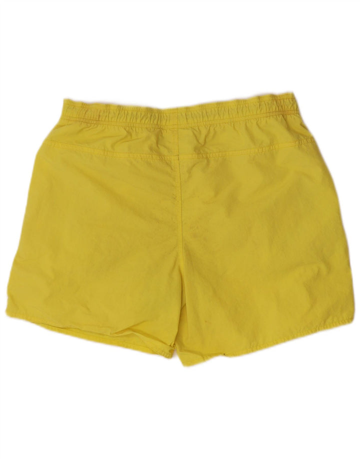 Adidas Short de bain pour homme en nylon jaune Taille L
