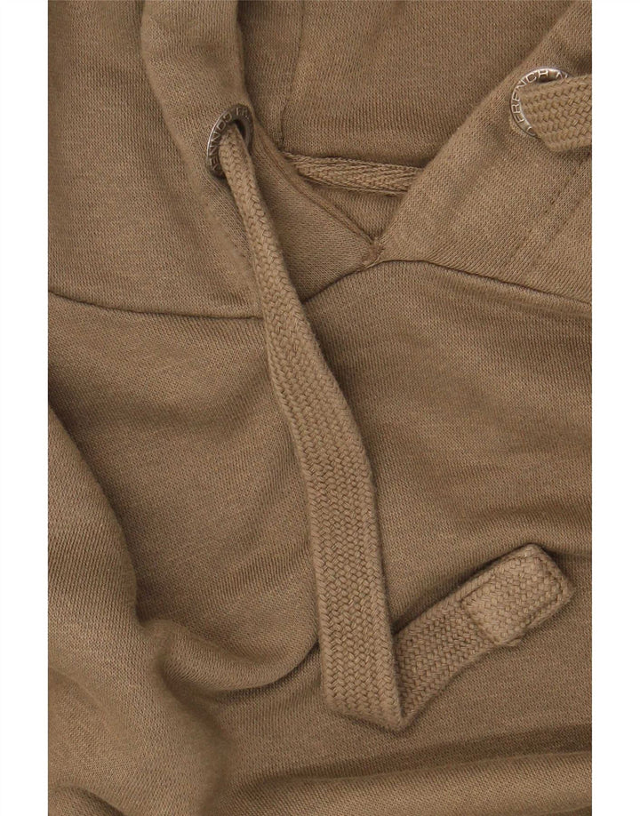 French Connection Pull à Capuche Homme Kaki Moyen Coton