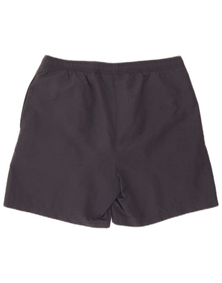Reebok Short de Bain Homme Gris Moyen Polyester