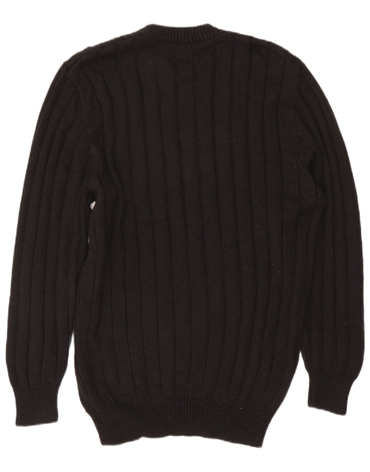 Robe pull femme vintage IT 50 XL laine noire