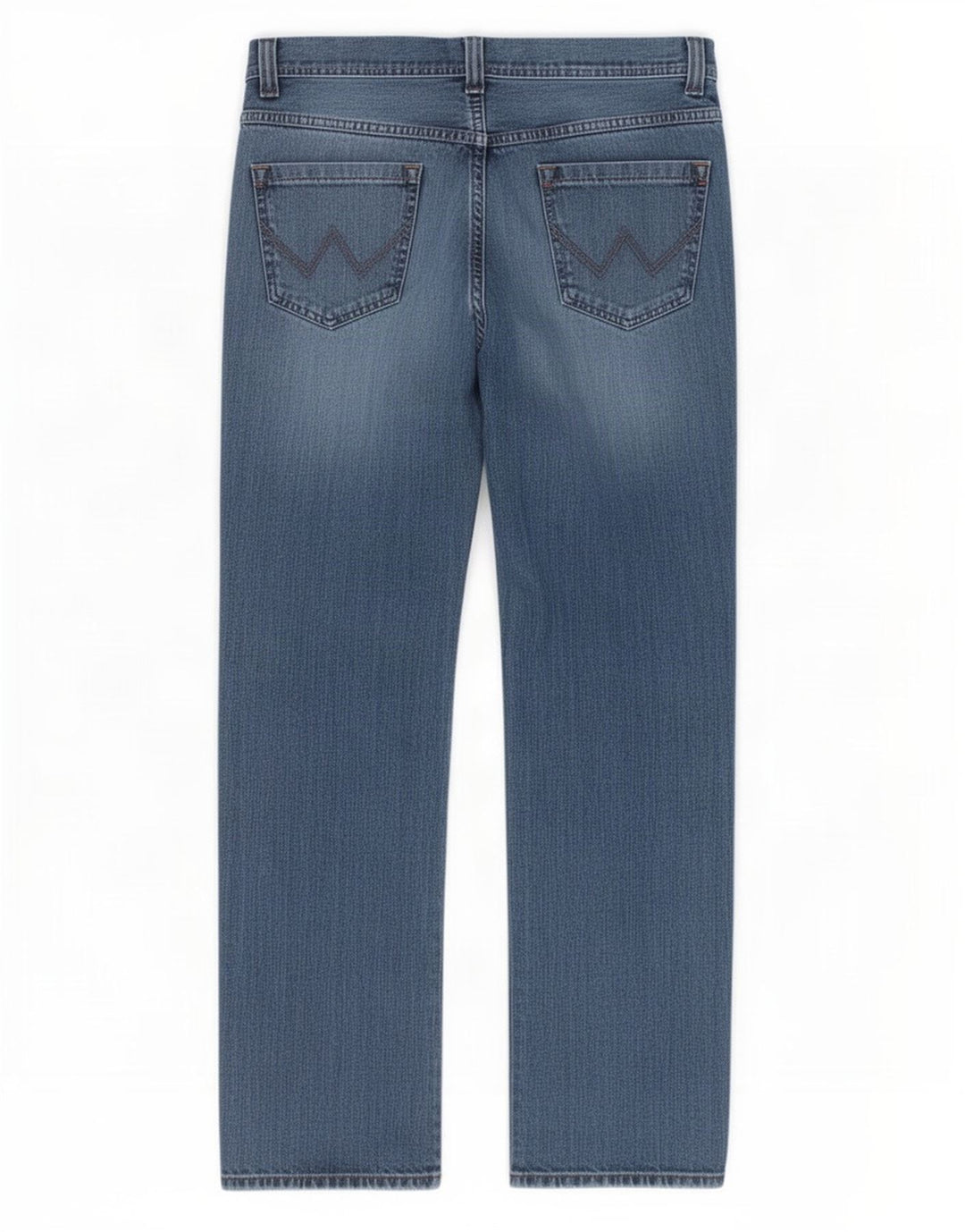 Wrangler Jean droit Wesley Regular W36 L32 pour homme en coton bleu