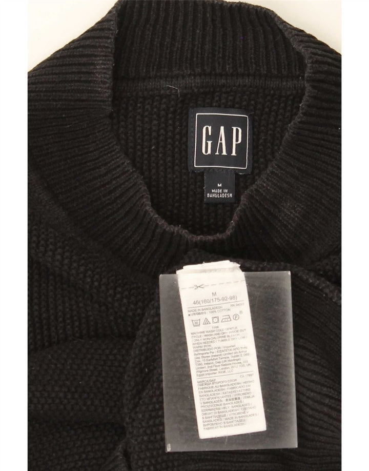 Gap Pull col roulé pour femme UK 14 en coton noir moyen