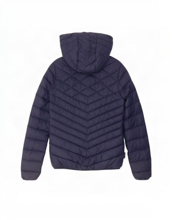 Jack Wolfskin Veste matelassée pour femme UK 8/10 Small Bleu marine Nylon