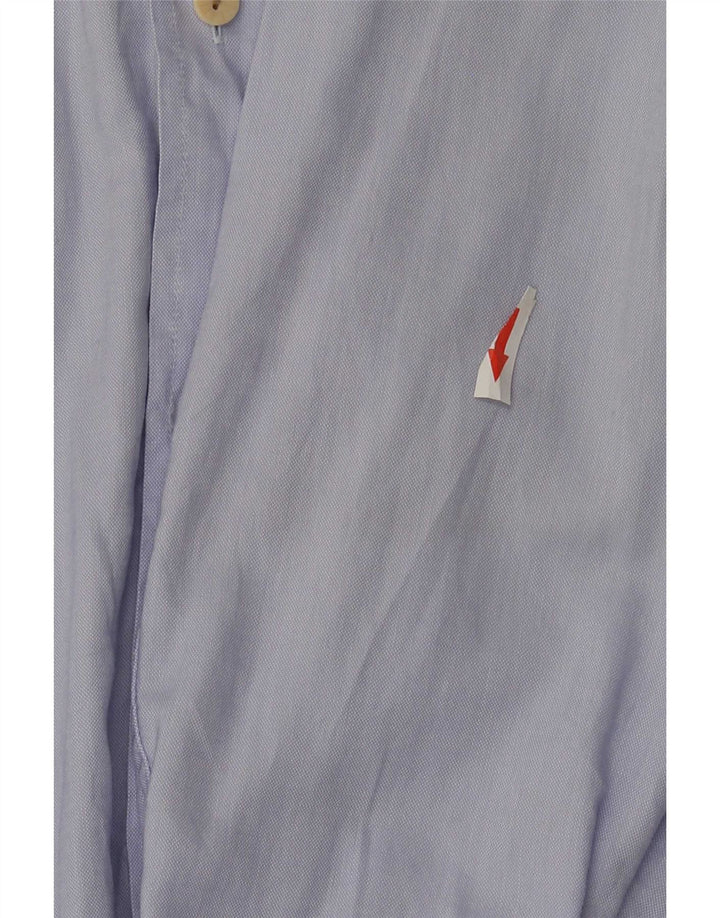 ALVIERO MARTINI Chemise Homme Taille 39 15 1/2 Coton Bleu Moyen