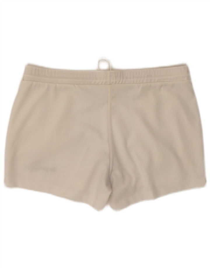 Sergio Tacchini Short de Sport Femme IT 50 XL Blanc Polyester