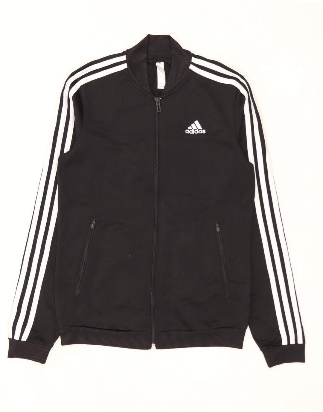 ADIDAS Veste de survêtement pour femme UK 4/6 XS Noir Polyester