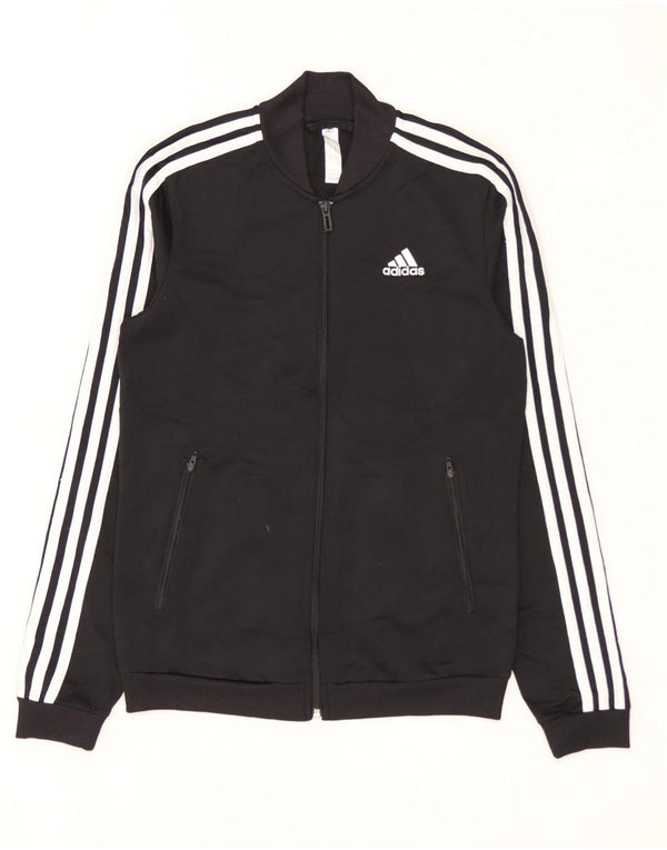 ADIDAS Veste de survêtement pour femme UK 4/6 XS Noir Polyester