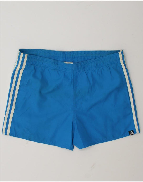 Adidas Short de sport pour homme Petit Bleu Polyester