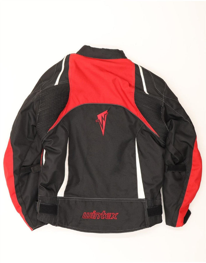 Wintex Veste Motorstyle Graphic Racer pour homme UK 38 Medium Noir Colourblock