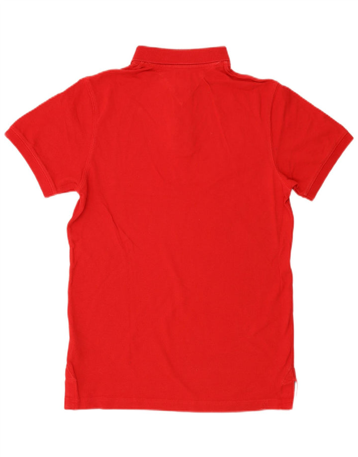 Tommy Hilfiger Polo Homme Rouge Moyen Coton