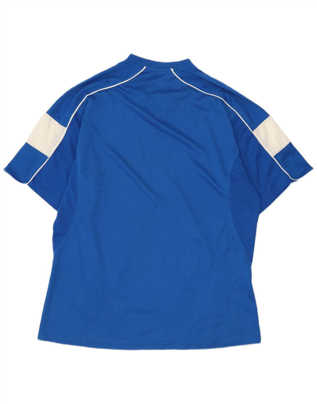 Asics T-Shirt Homme Top XL Bleu Colorblock Polyester
