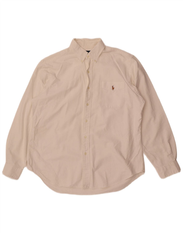 Ralph Lauren Chemise coupe classique pour hommes, grand blanc