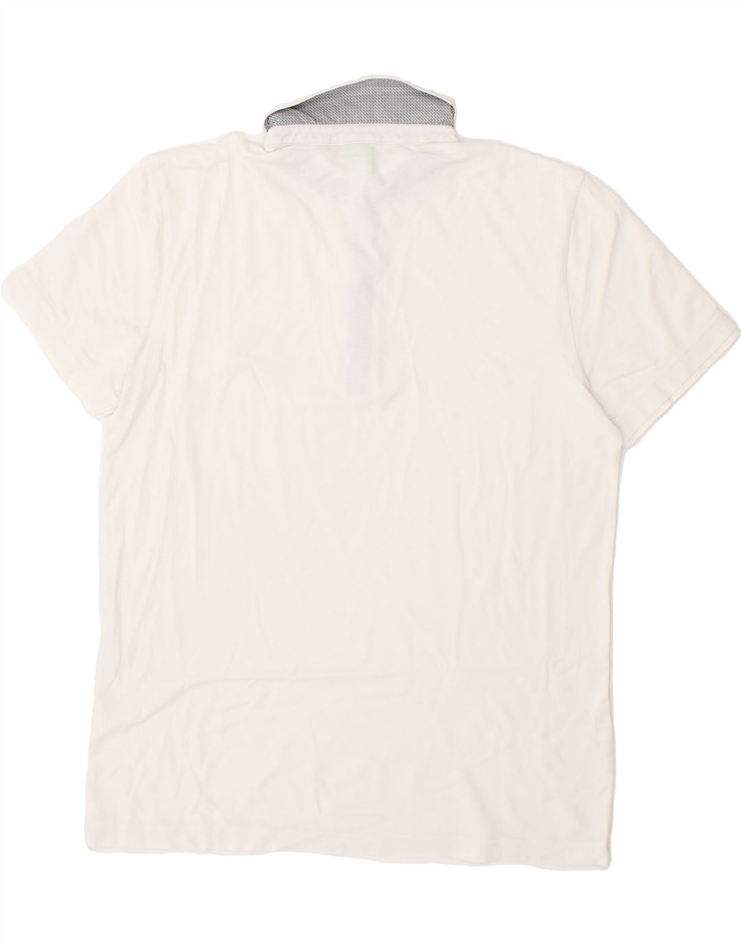 HUGO BOSS Polo Regular Fit Homme Blanc