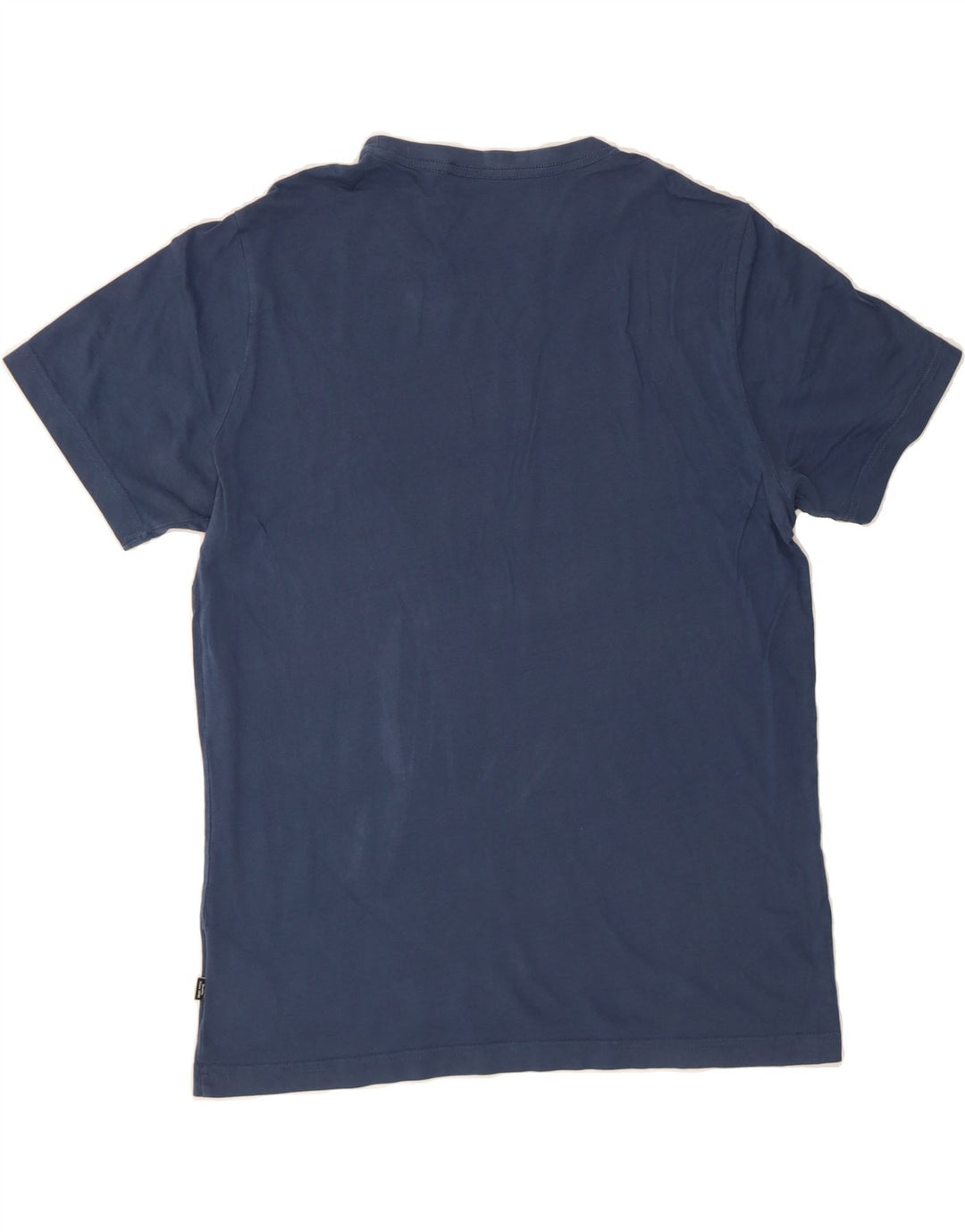 PUMA Mens Graphic T-Shirt Top Medium Navy Blue Cotton Vintage Puma and Second-Hand Puma from Messina Hembry 