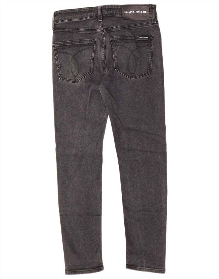 Calvin Klein Jean Slim W32 L27 Homme Gris Coton