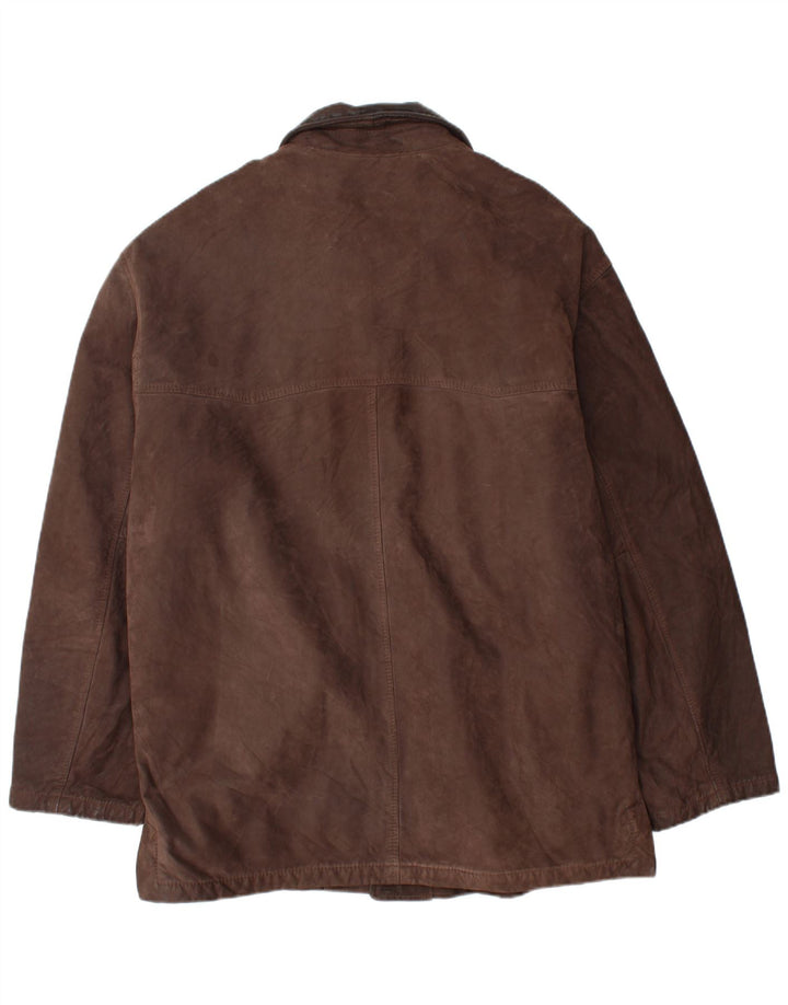 Pelle Moda Veste en cuir pour homme IT 54 2XL Cuir marron