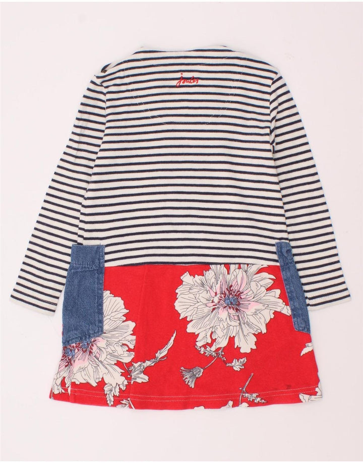 Joules Robe Basique Graphique Fille 2-3 ans Rayée Multicolore