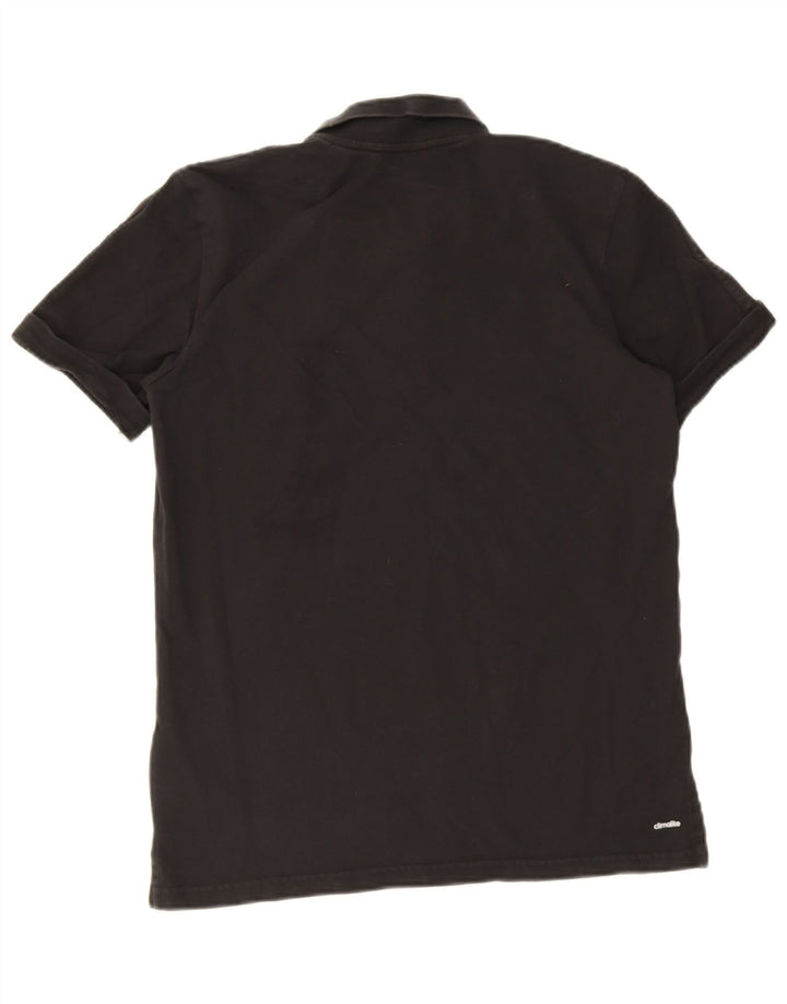 Adidas Hommes Climalite Polo Grand Noir Coton