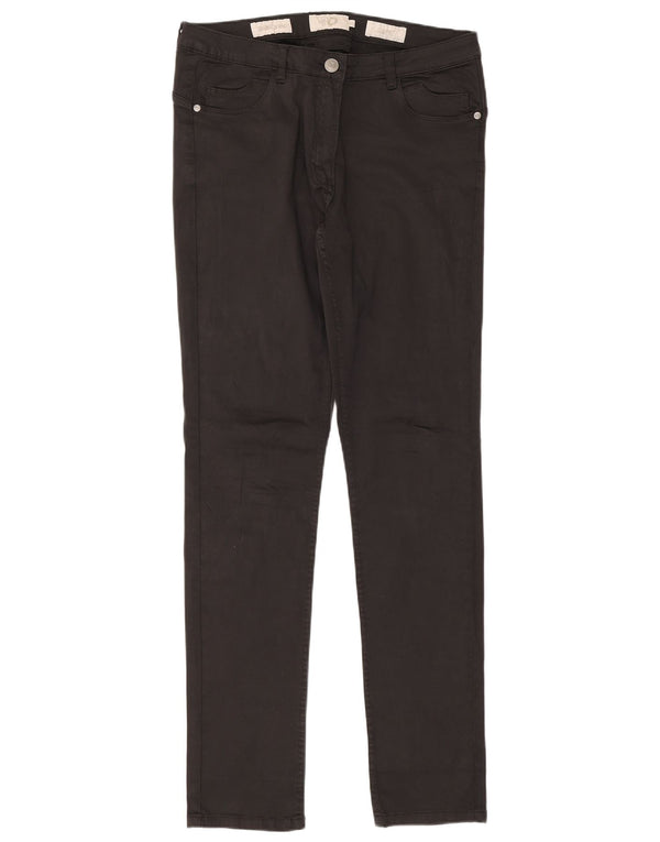 Dack's Pantalon décontracté coupe slim pour femme IT 46 Large W32 L32 Coton noir