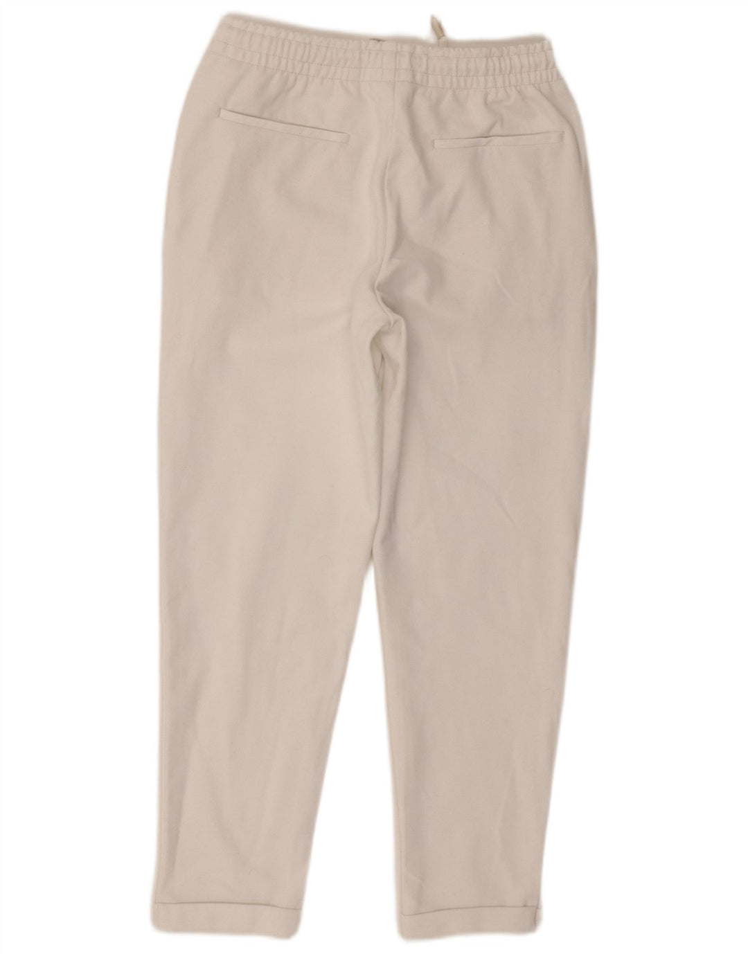 Pantalon De Survêtement Zara Homme Blanc Moyen Polyester