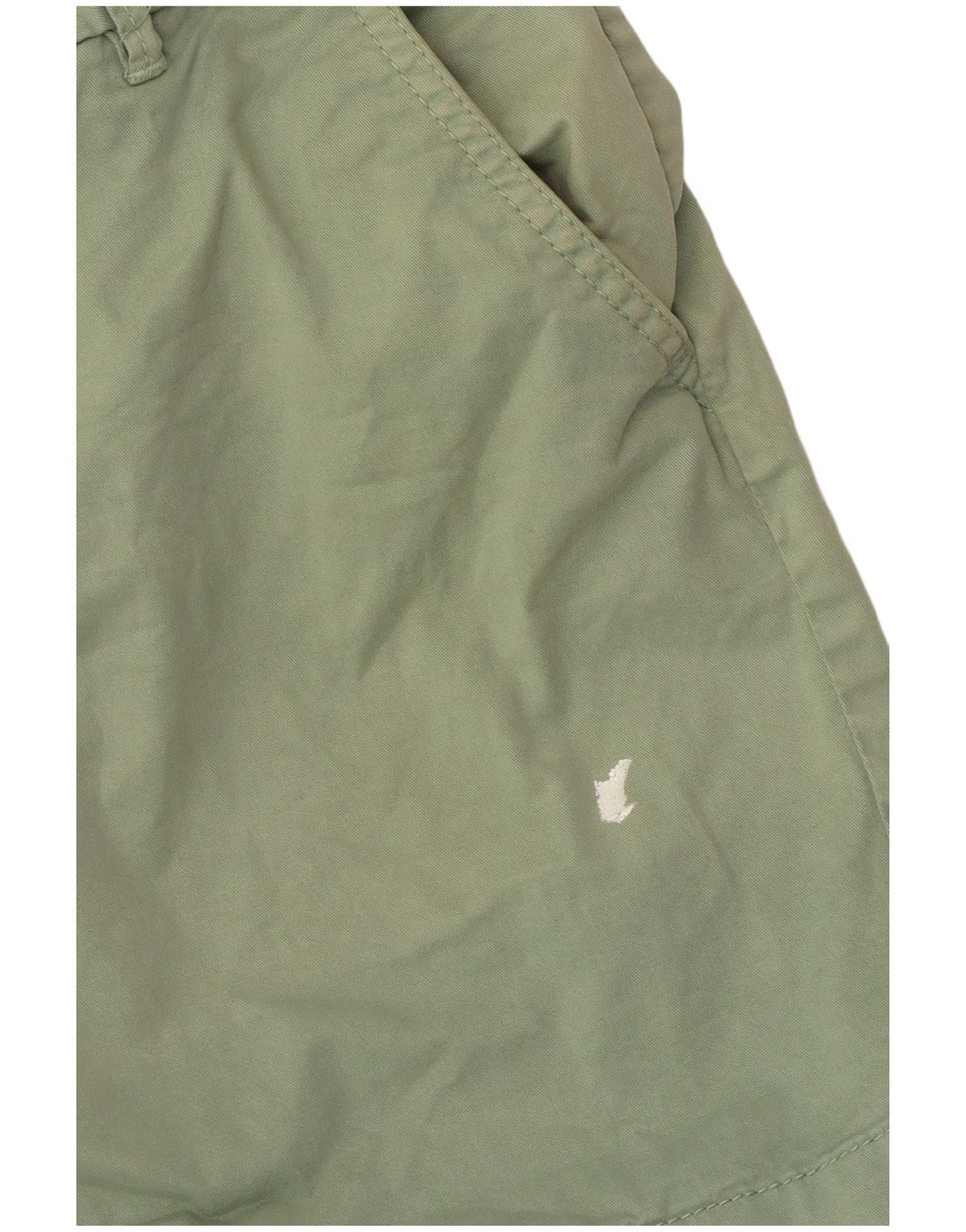 Fat Face Short Chino Femme US 6 Medium W30 Vert Coton
