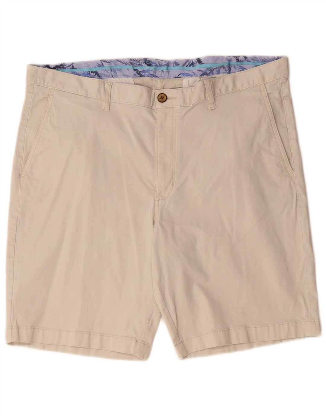 Tommy Bahama Short Chino Homme W40 XL Coton Blanc