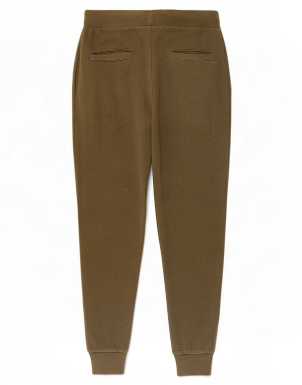 Zara Pantalon De Survêtement Homme Joggers Large Kaki Coton
