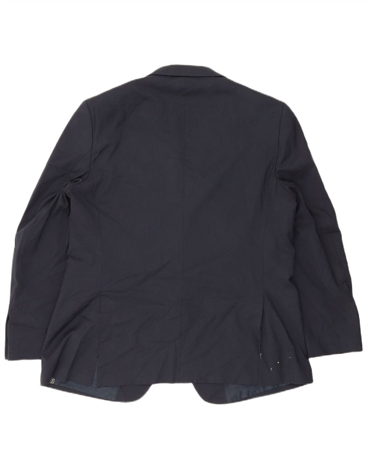 Marks & Spencer Veste blazer à 2 boutons pour homme UK 46 XL Bleu marine