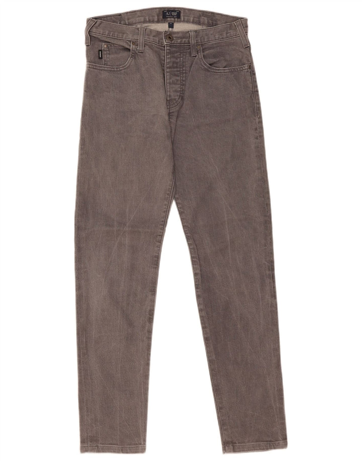 Armani Jeans Slim W28 L29 Gris Coton Homme