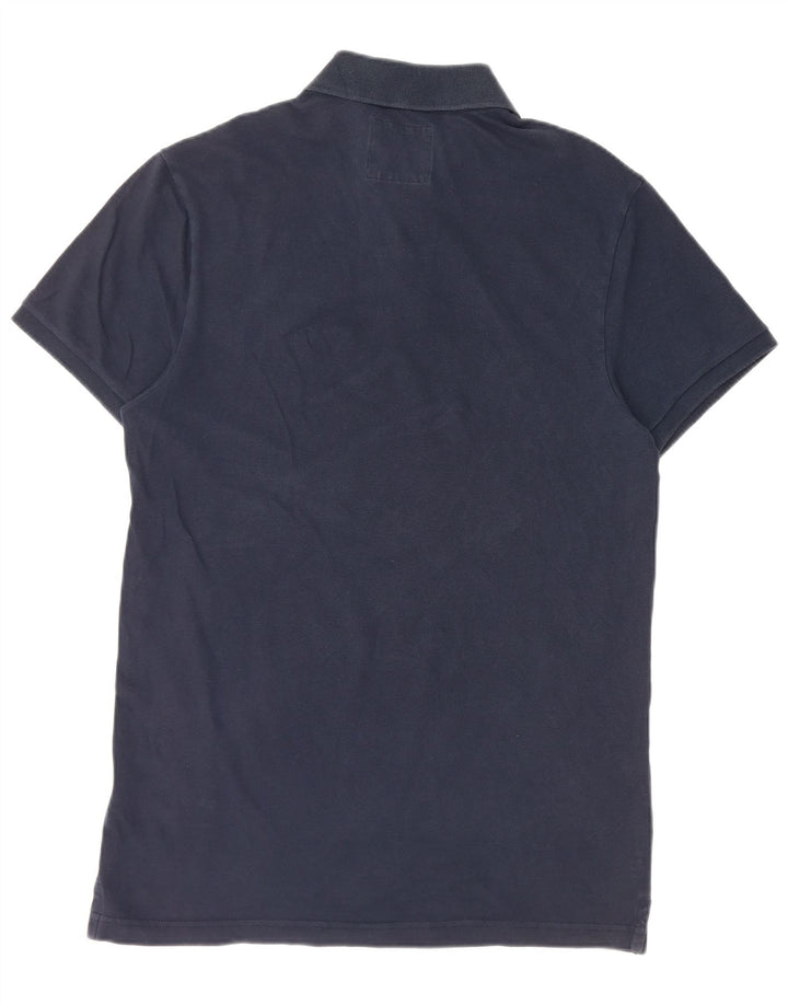 Hollister Polo Stretch Homme Bleu Marine Moyen Coton