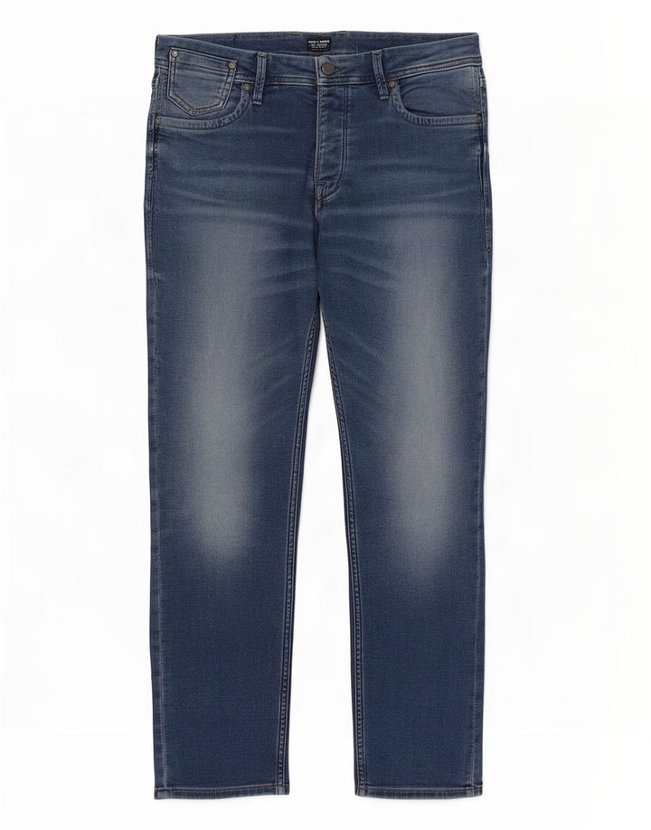 Jack & Jones Jean Slim Tim W32 L30 Homme Bleu Coton