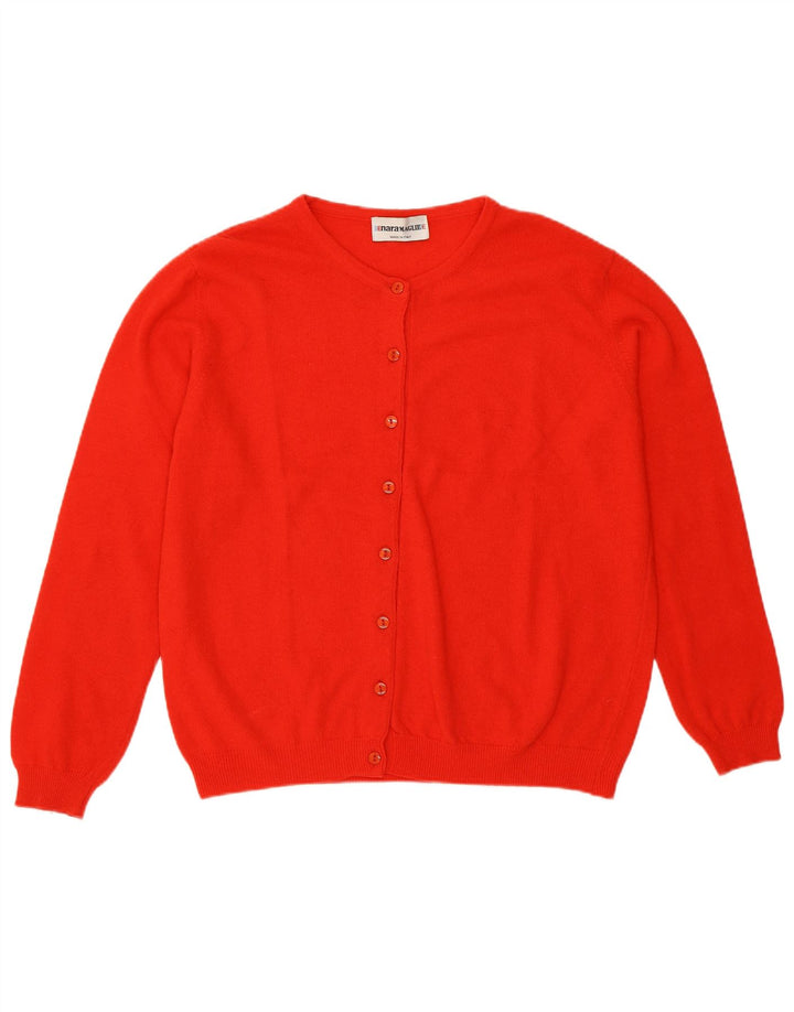 Enara Maglie Ensemble 2 pièces pour femme UK 14 Laine rouge moyen