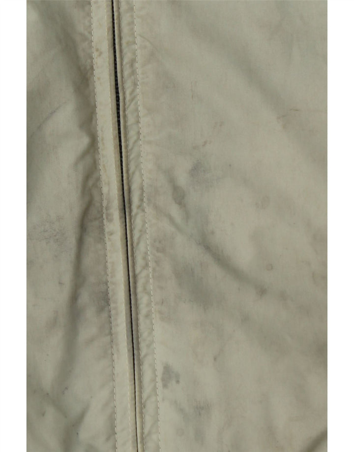 Woolrich Veste Réversible Homme UK 42 XL Nylon Blanc Cassé