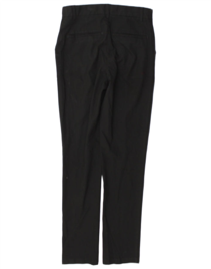 Marks & Spencer Pantalon de Costume Slim Garçon 13-14 Ans W27 L29 Noir Polyester
