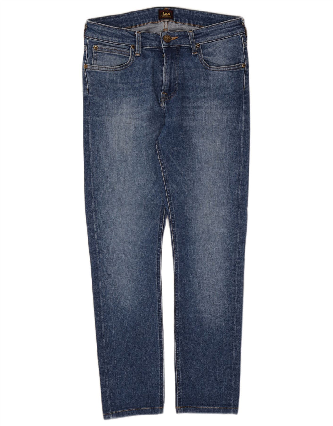 Lee Jean Slim Malone Femme W30 L27 Bleu Coton