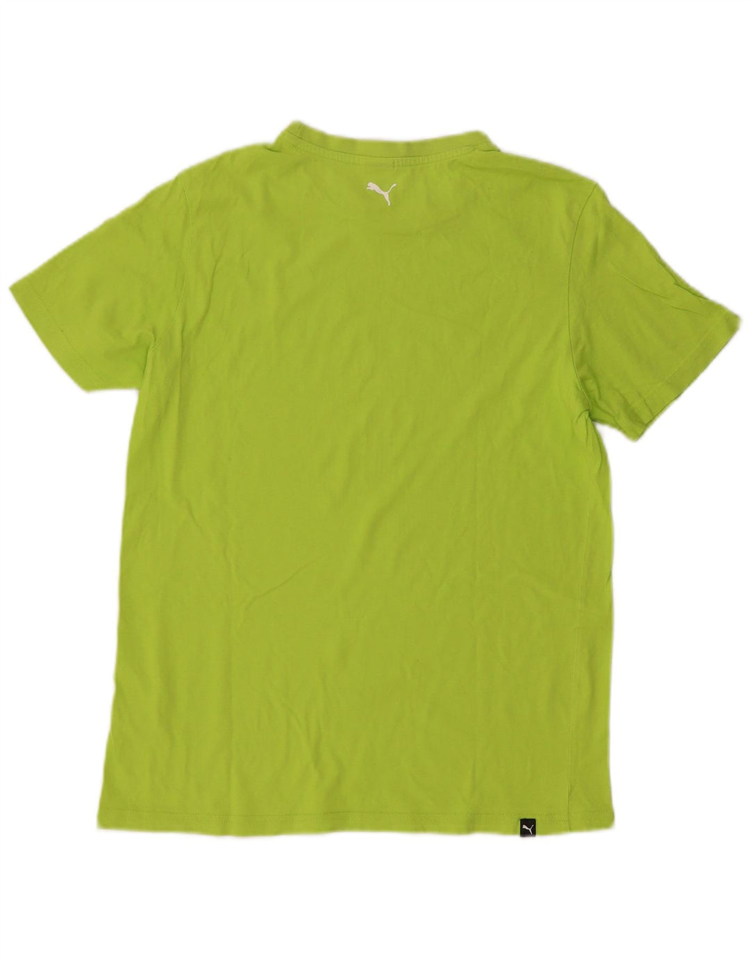 PUMA T-Shirt Graphique Fille 15-16 ans Vert Coton