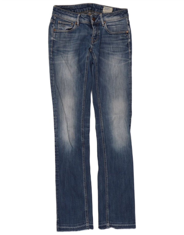 G-Star Femme 3301 Jean Slim Bootcut W28 L33 Bleu
