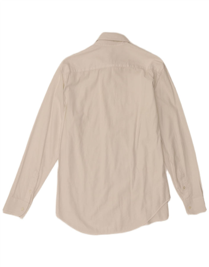 Armani Collezioni Chemise Homme Taille 40 15 3/4 Moyen Blanc