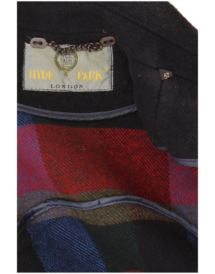Hyde Park Manteau Homme EU 52 XL Bleu Marine