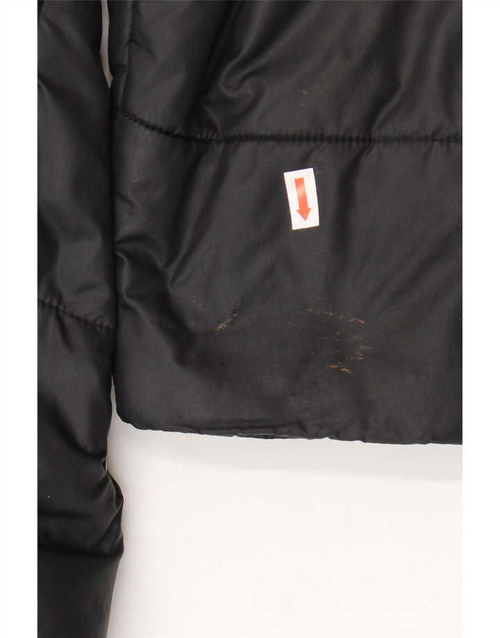 Veste rembourrée à capuche Nike garçon graphique 10-11 ans noir moyen polyester