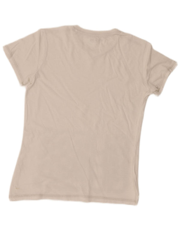 Guess T-shirt graphique pour femme UK 14 Blanc moyen