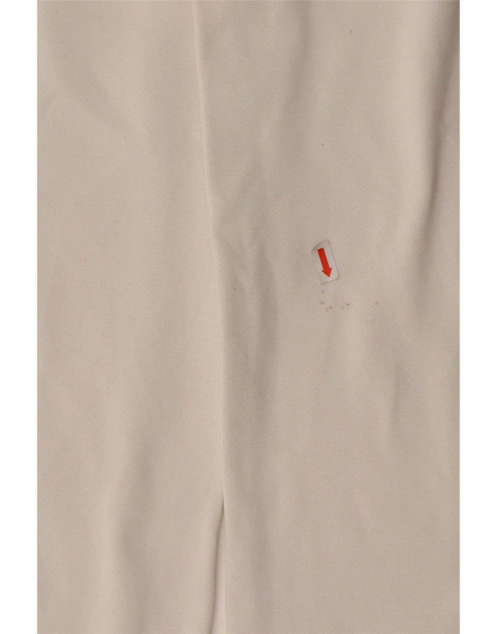 PUMA Mens Tracksuit Trousers Large  White Colourblock Polyester