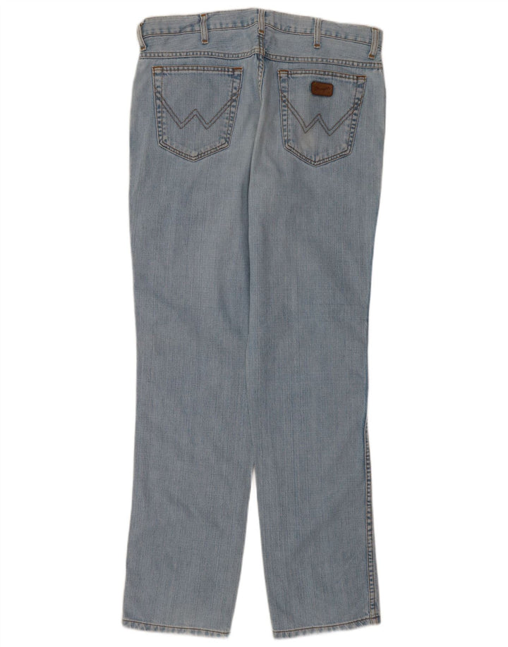 Wrangler Jean Droit Texas Homme W36 L34 Bleu Coton
