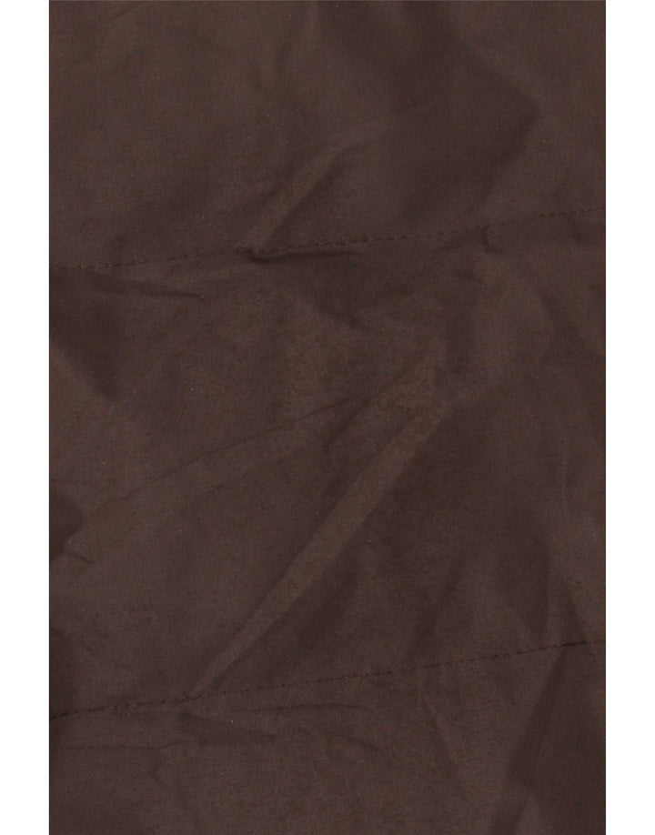Geographical Norway Manteau rembourré à capuche pour homme EU 38/40 Marron moyen Polyester
