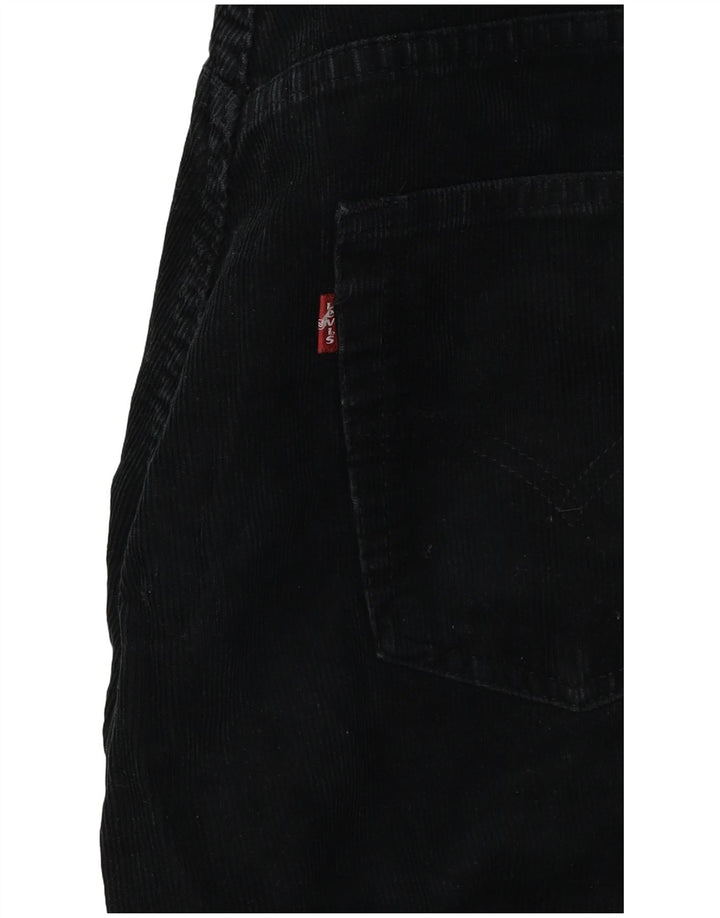Levi's Pantalon Bootcut Velours Côtelé Femme W30 L27 Noir